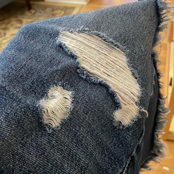 7 for All Mankind Denim Mini Skirt Size 26 - Picture 7 of 7